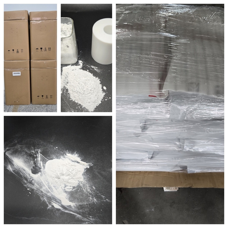 7.0-8.0 Dielectric liên tục màu trắng PVDF hạt chống tia cực tím cho các bộ phận đúc phun