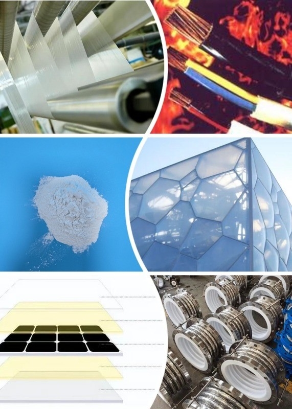 Kháng tia cực tím ETFE minh bạch viên hạt cho sợi vỏ / nguyên liệu phim mỏng