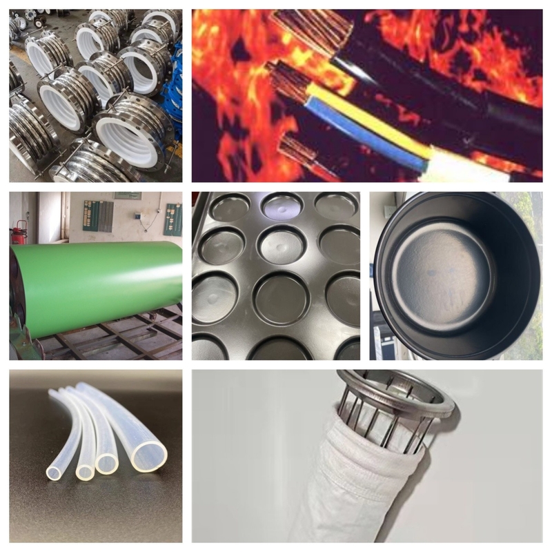 Màu sắc tùy chỉnh Fluoroplastics nguyên liệu hạt chống tia UV FDA phù hợp