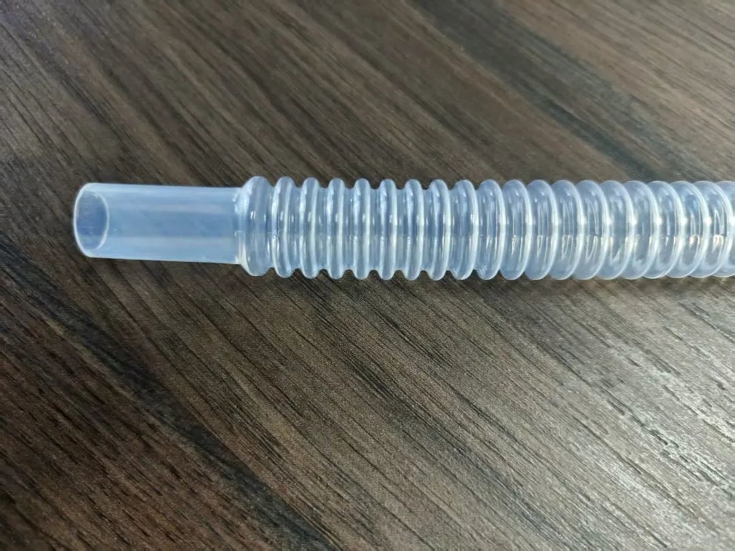 Ống lượn sóng PFA | Ống thổi trong suốt linh hoạt, Ống fluoropolymer chịu hóa chất & độ tinh khiết cao cho hệ thống bán dẫn, phòng thí nghiệm, xử lý hóa chất và truyền chất lỏng