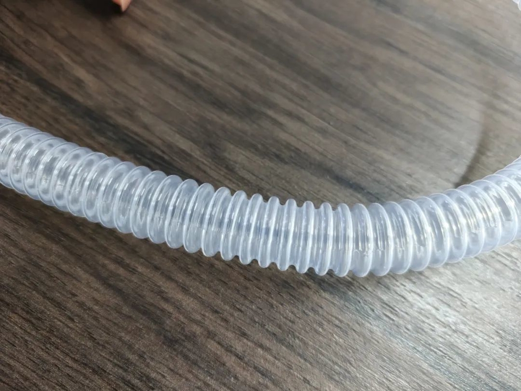 Ống lượn sóng PFA | Ống thổi trong suốt linh hoạt, Ống fluoropolymer chịu hóa chất & độ tinh khiết cao cho hệ thống bán dẫn, phòng thí nghiệm, xử lý hóa chất và truyền chất lỏng
